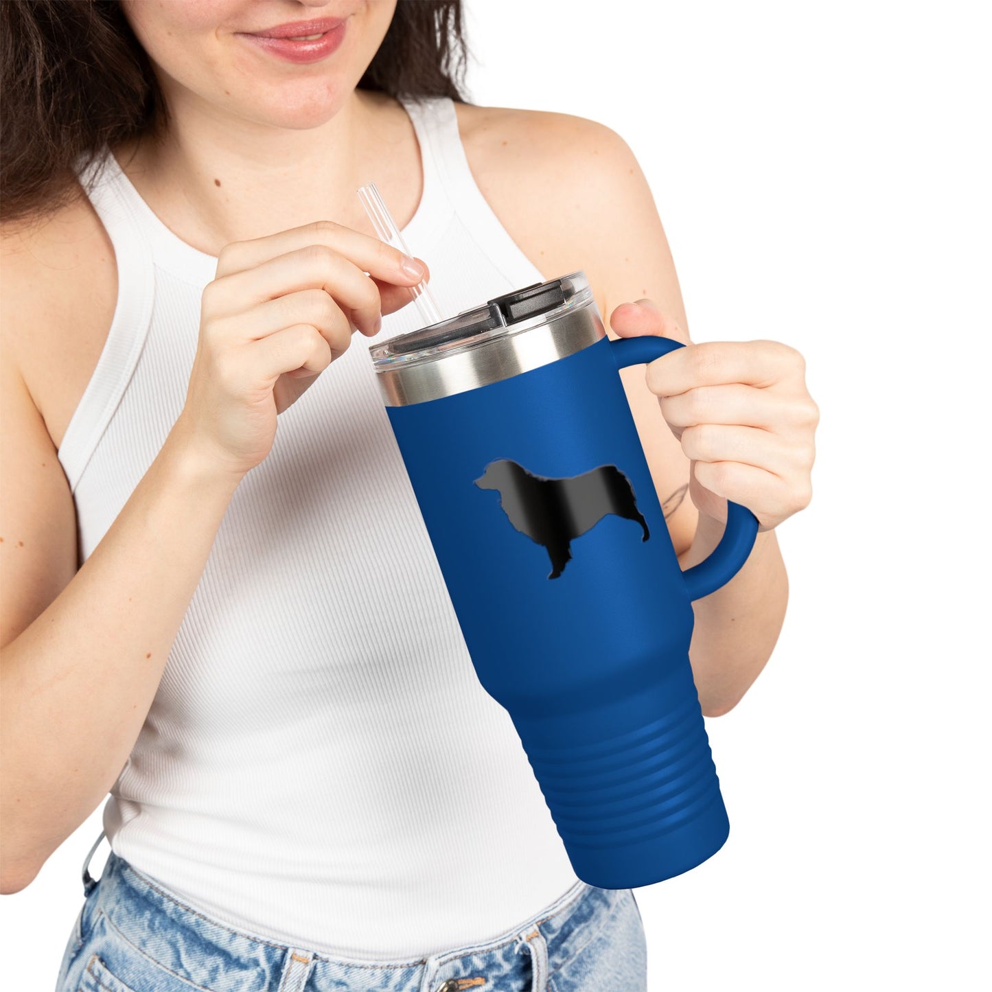 Aussie Silhouette Insulated Travel Mug