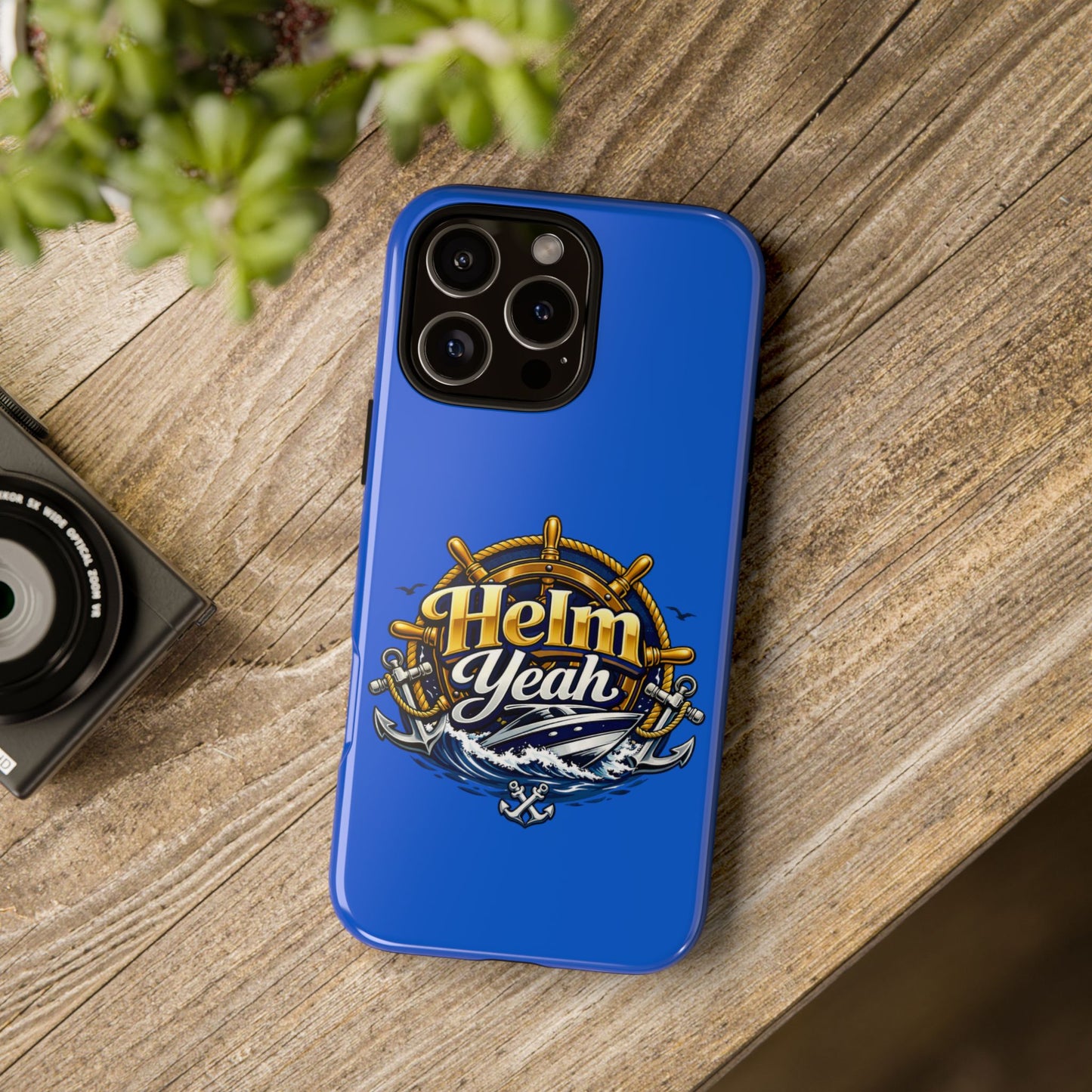 Helm Yeah iPhone Case