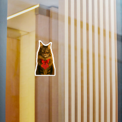 Cupid's Companion Cat Vinyl Decal