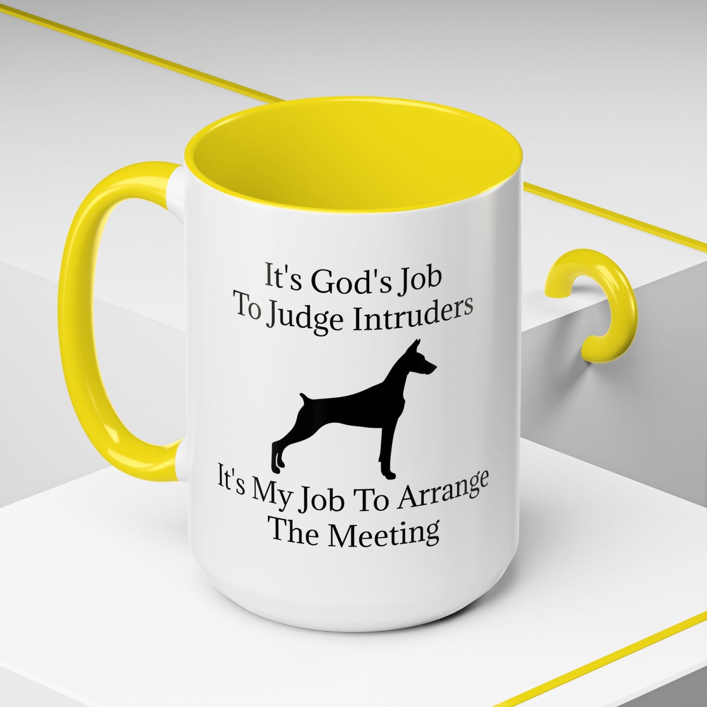 Arrange The Meeting 2-Tone Coffee Mug