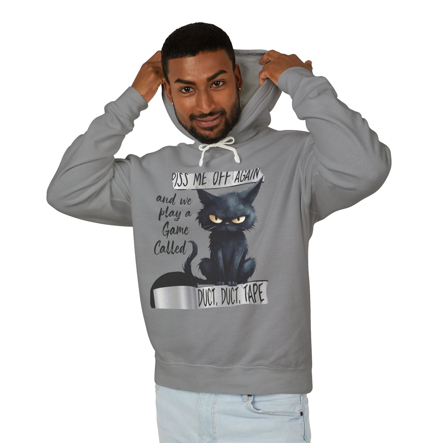 Duct, Duct, Tape Unisex Lightweight Hoodie