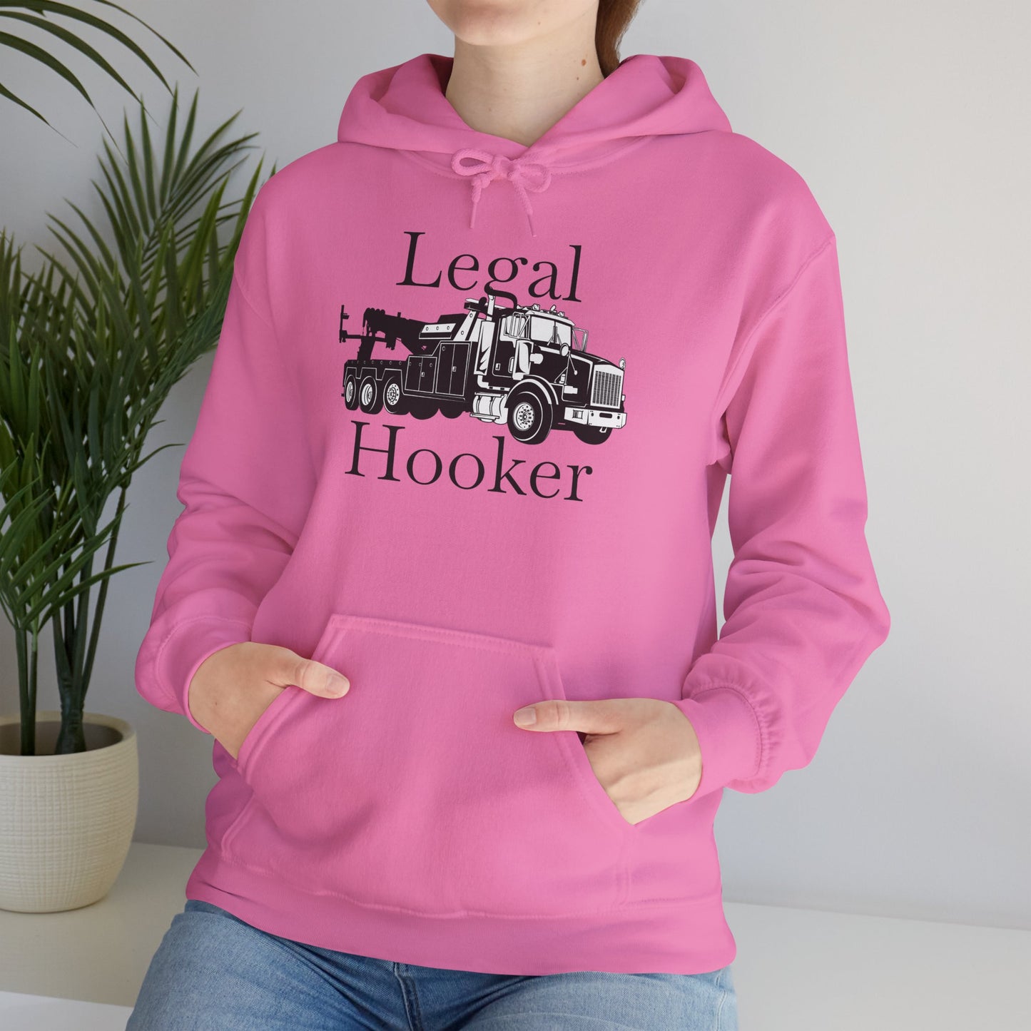 Legal H**ker Heavy Tow Truck Unisex Hoodie