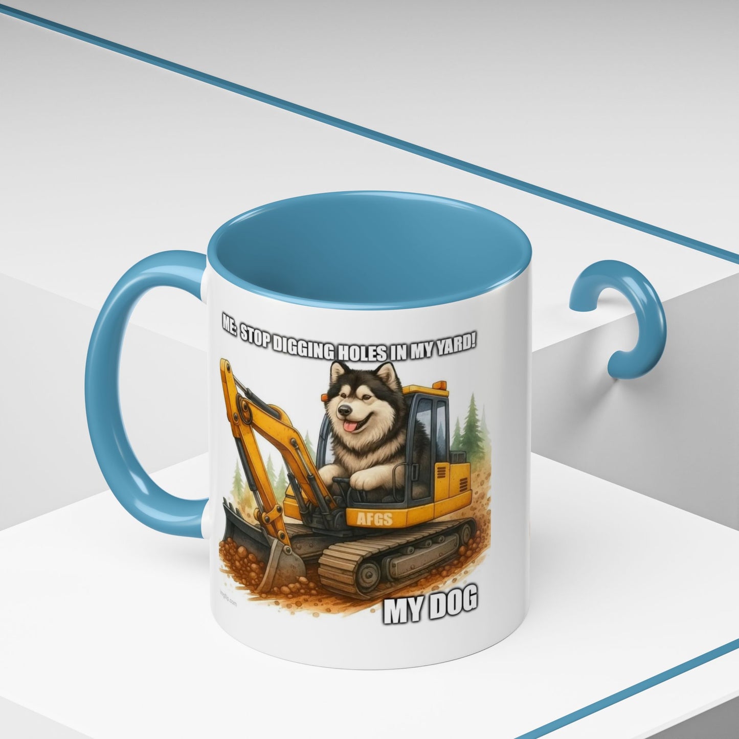 Digmaster 2000 2-Tone Coffee Mug