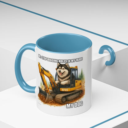 Digmaster 2000 2-Tone Coffee Mug