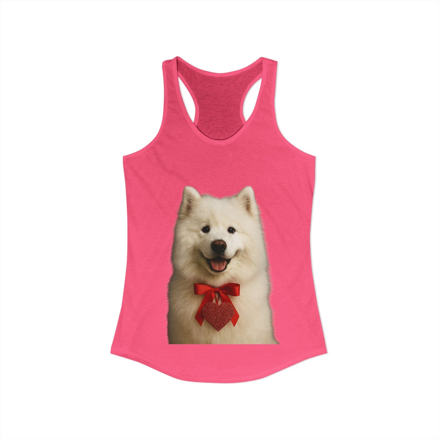 Cupid's Companion Samoyed Women's Racerback Tank