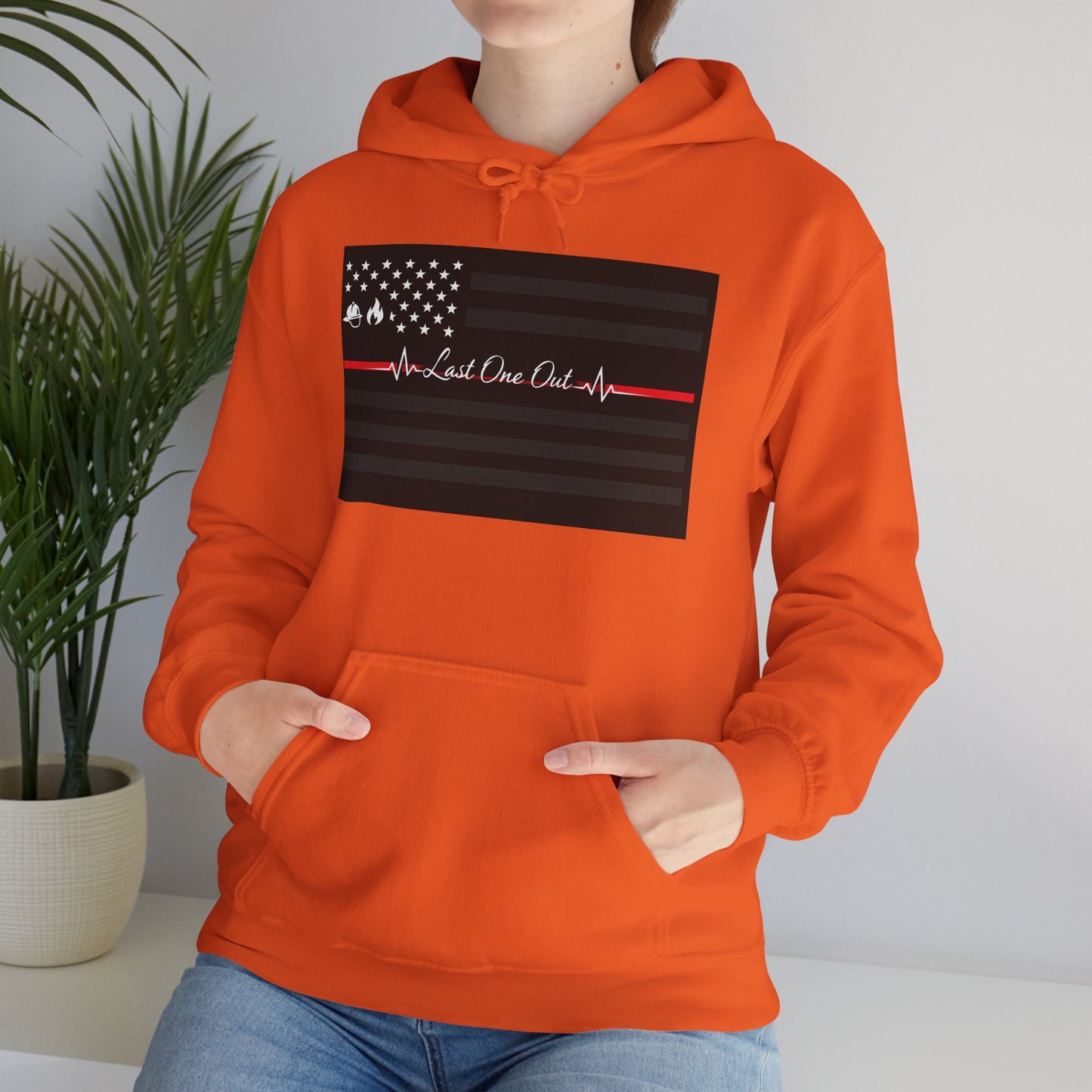 Thin Red Line Unisex Hoodie