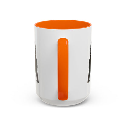 Malamute Silhouette 2-Tone Coffee Mug