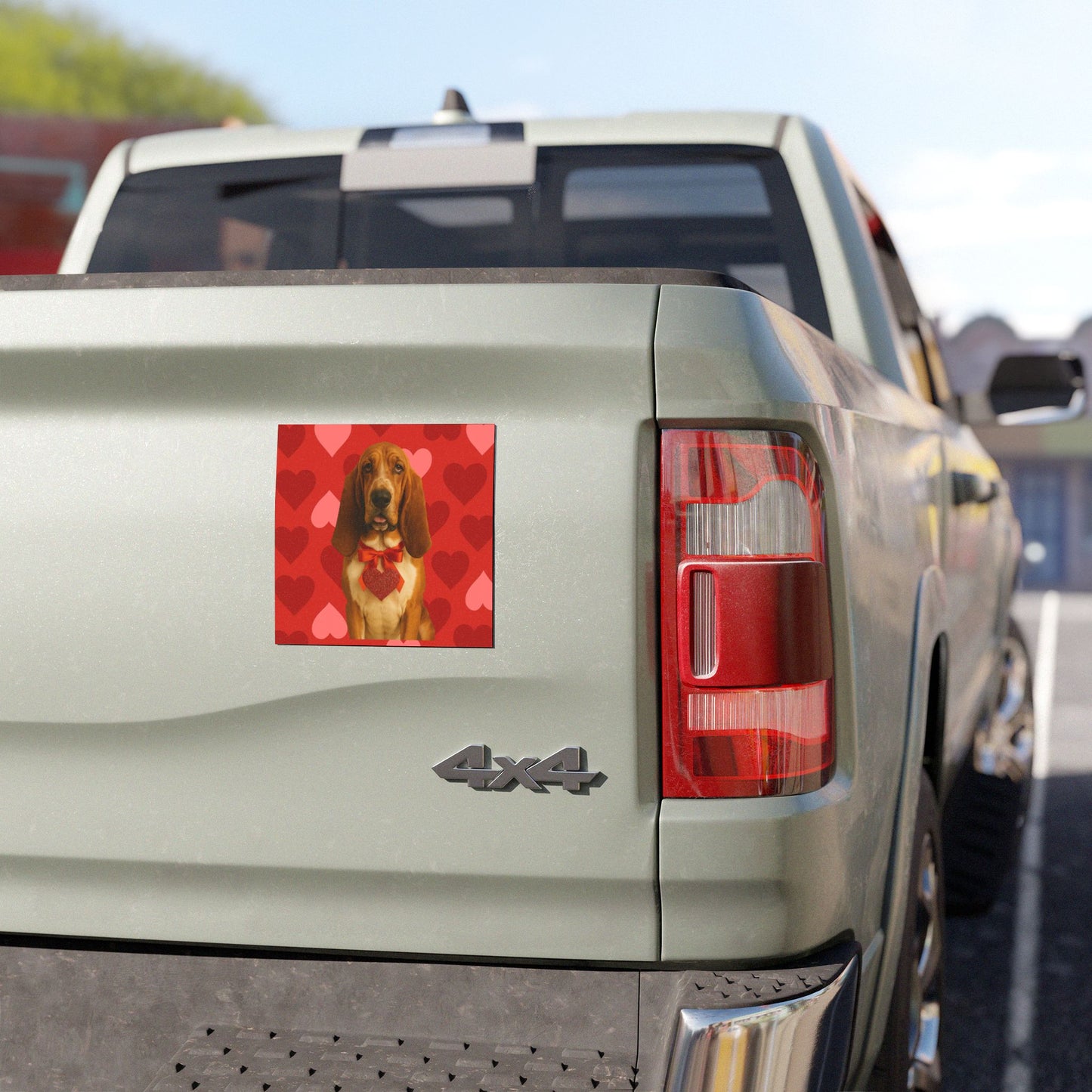 Cupid's Companion Basset Indoor/Outdoor Magnet