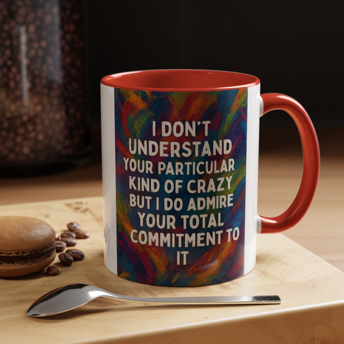 Kind Of Crazy 2-Tone Coffee Mug
