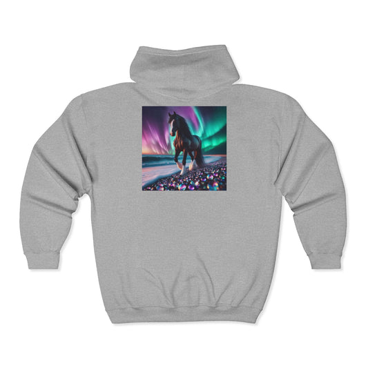 Midnight Magic Unisex Full Zip Hoodie