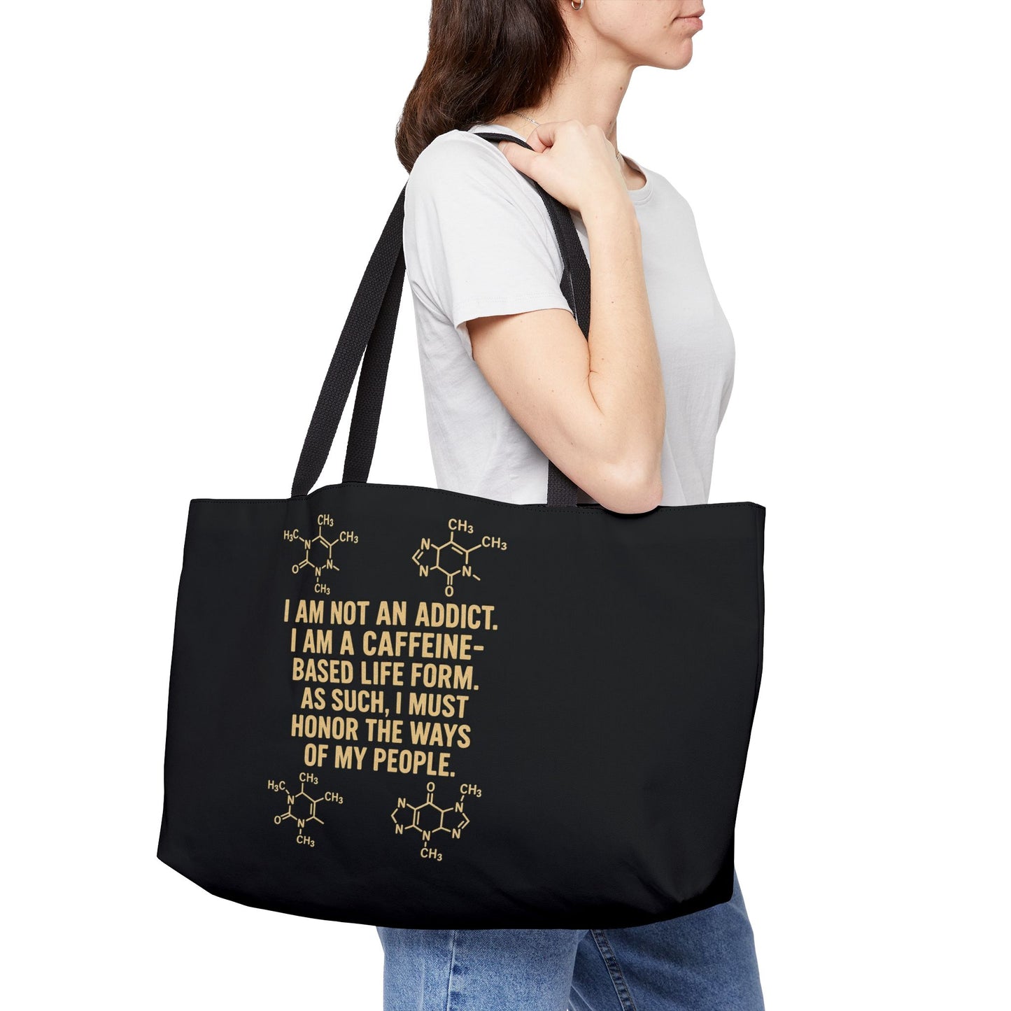 Not An Addict Weekender Tote Bag
