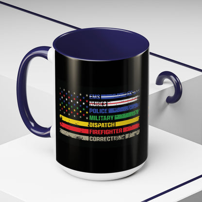 First Responder 2-Tone Coffee Mug
