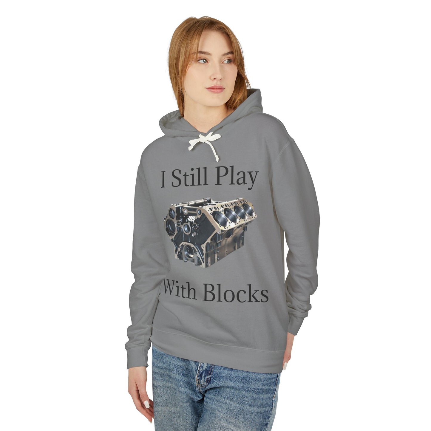 Play With Blocks Unisex Lightweight Hoodie