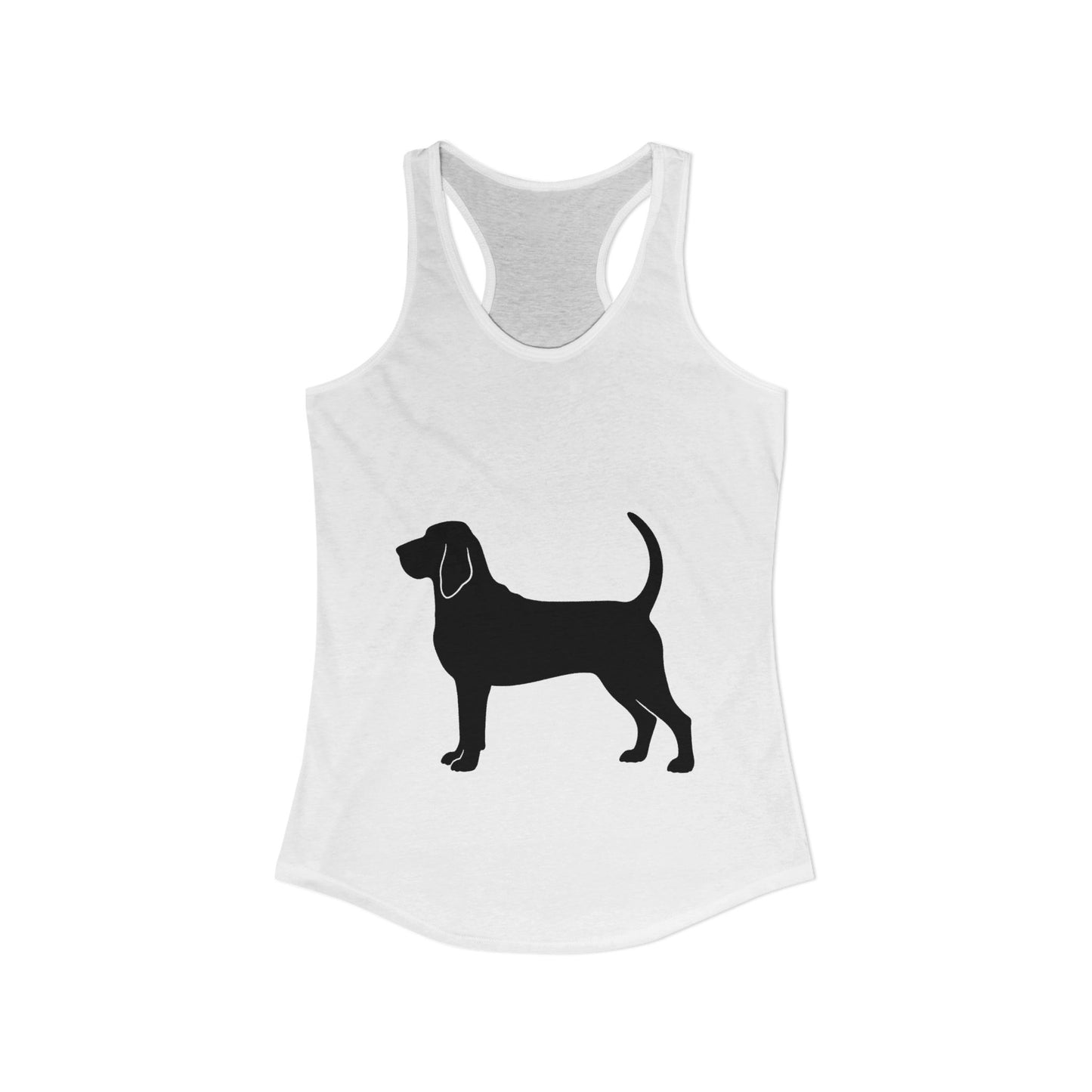 Bloodhound Silhouette Women's Racerback Tank