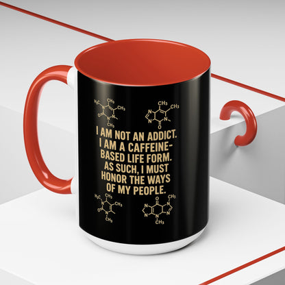 Not An Addict 2-Tone Coffee Mug