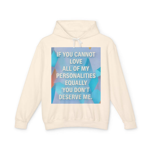 All Of My Personalities Unisex Lightweight Hoodie