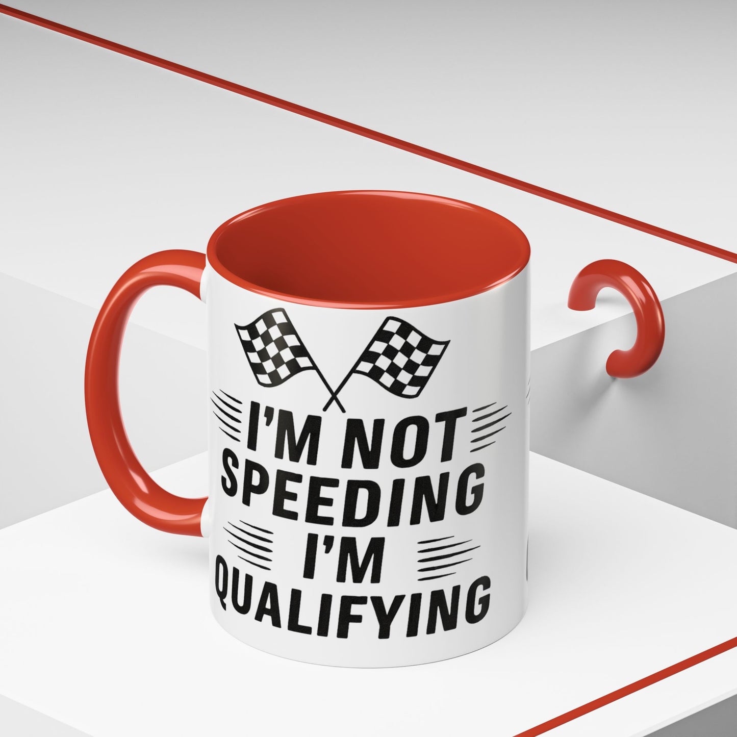 I'm Qualifying 2-Tone Coffee Mug