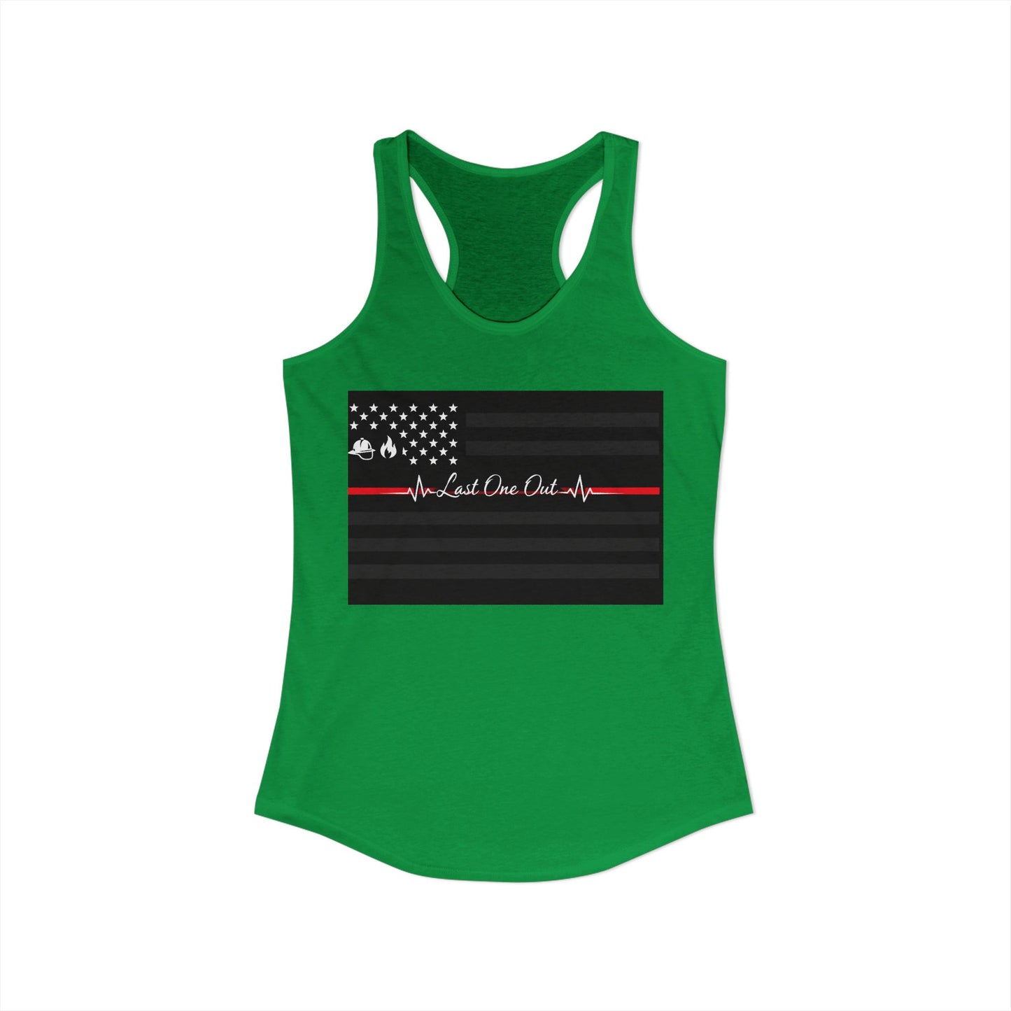 Thin Red Line Women's Racerback Tank