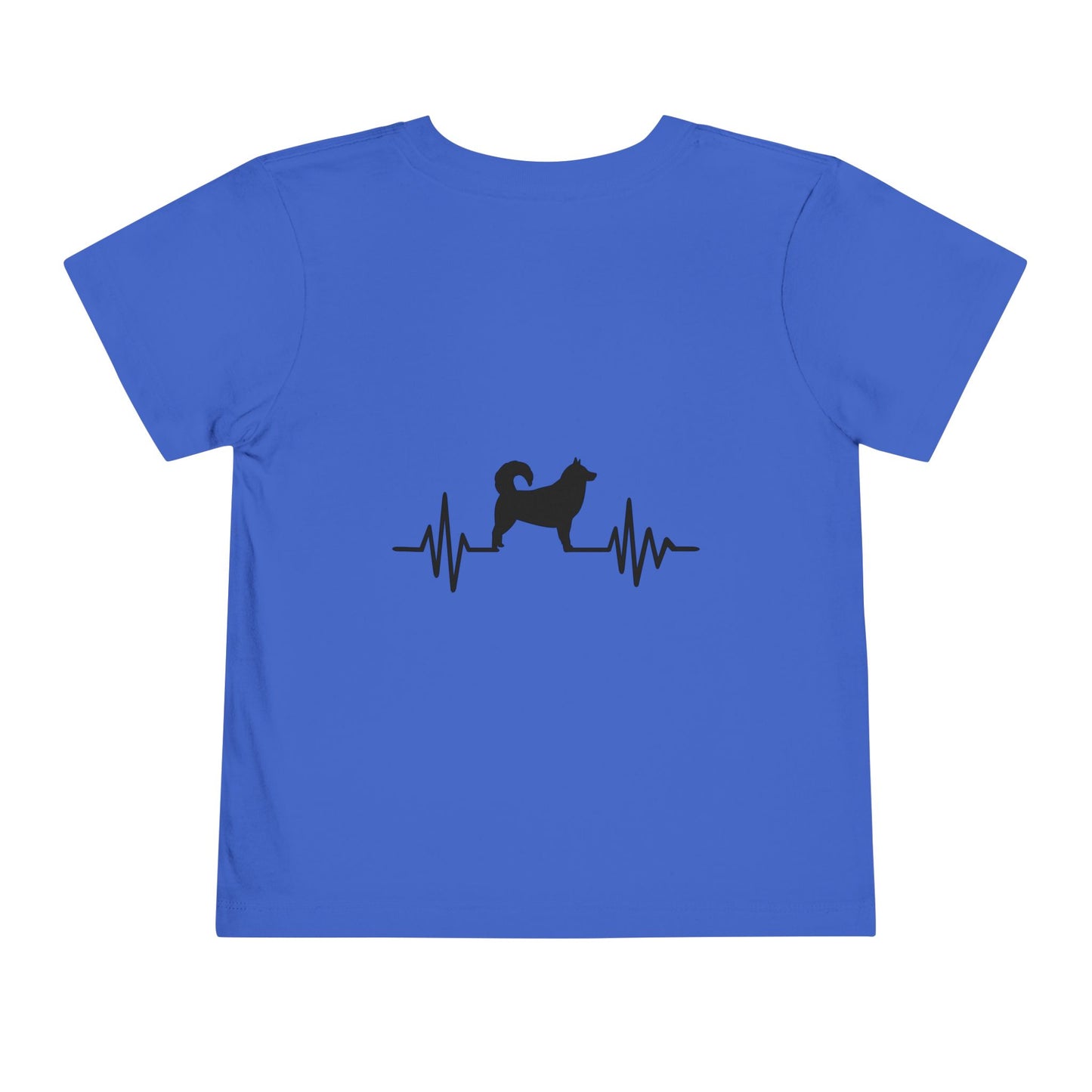 My Heart Beats For Malamutes Toddler Unisex Short Sleeve Crewneck Tee