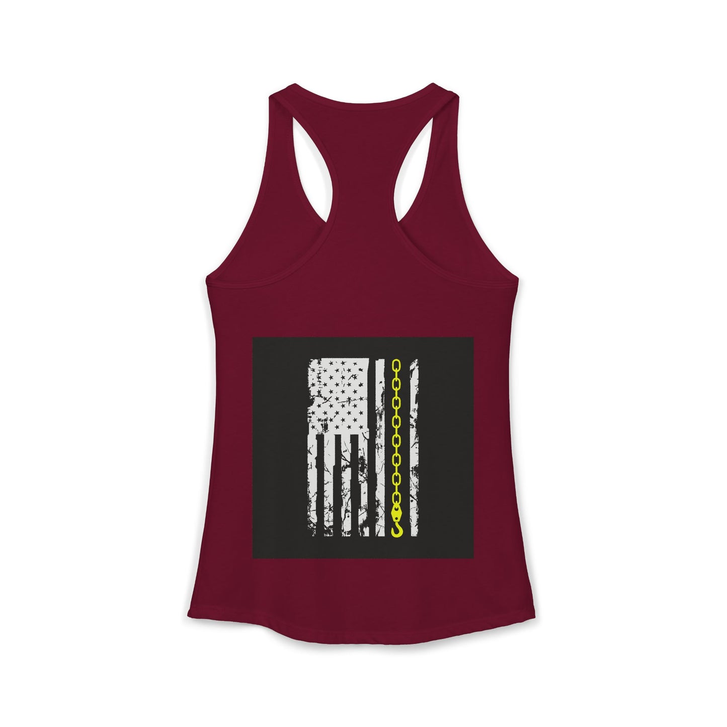 Thin Yellow Line Women's Racerback Tank