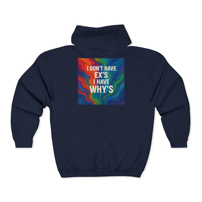 X's And Y's Unisex Full Zip Hoodie