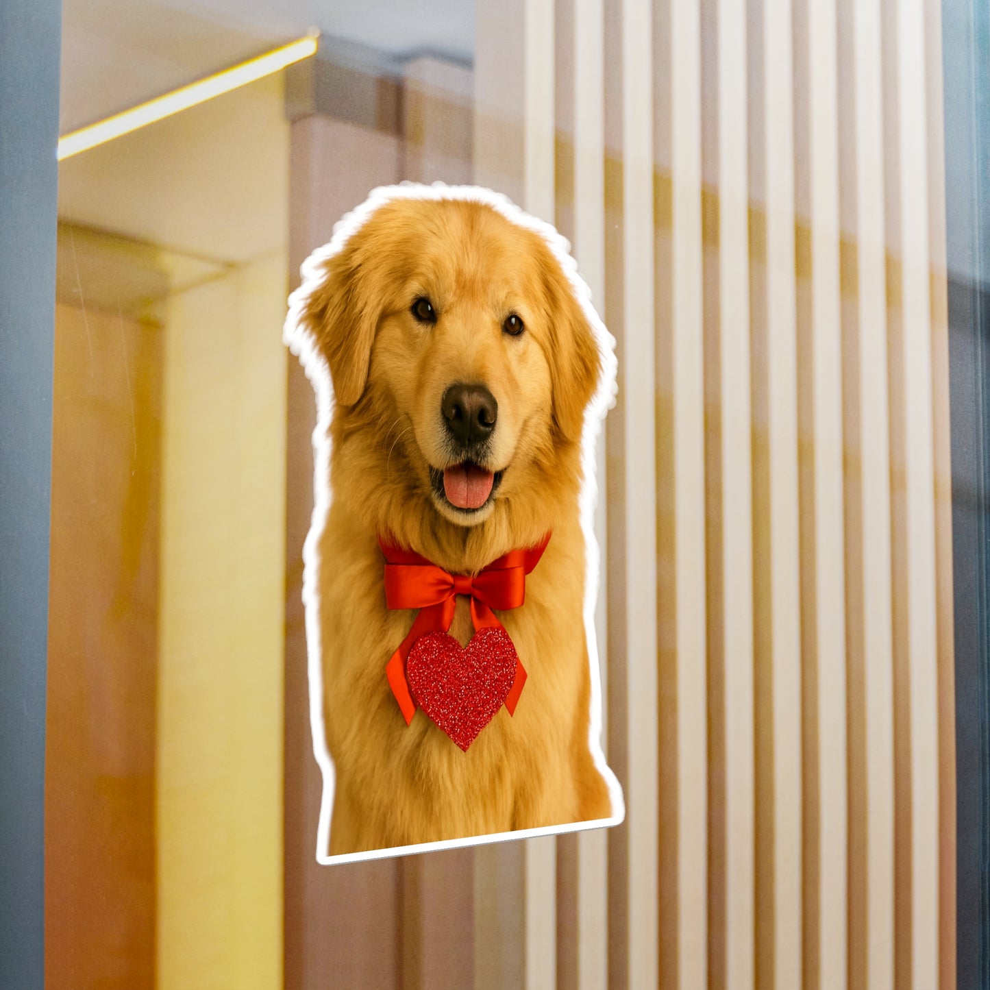 Cupid's Companion Golden Vinyl Decal