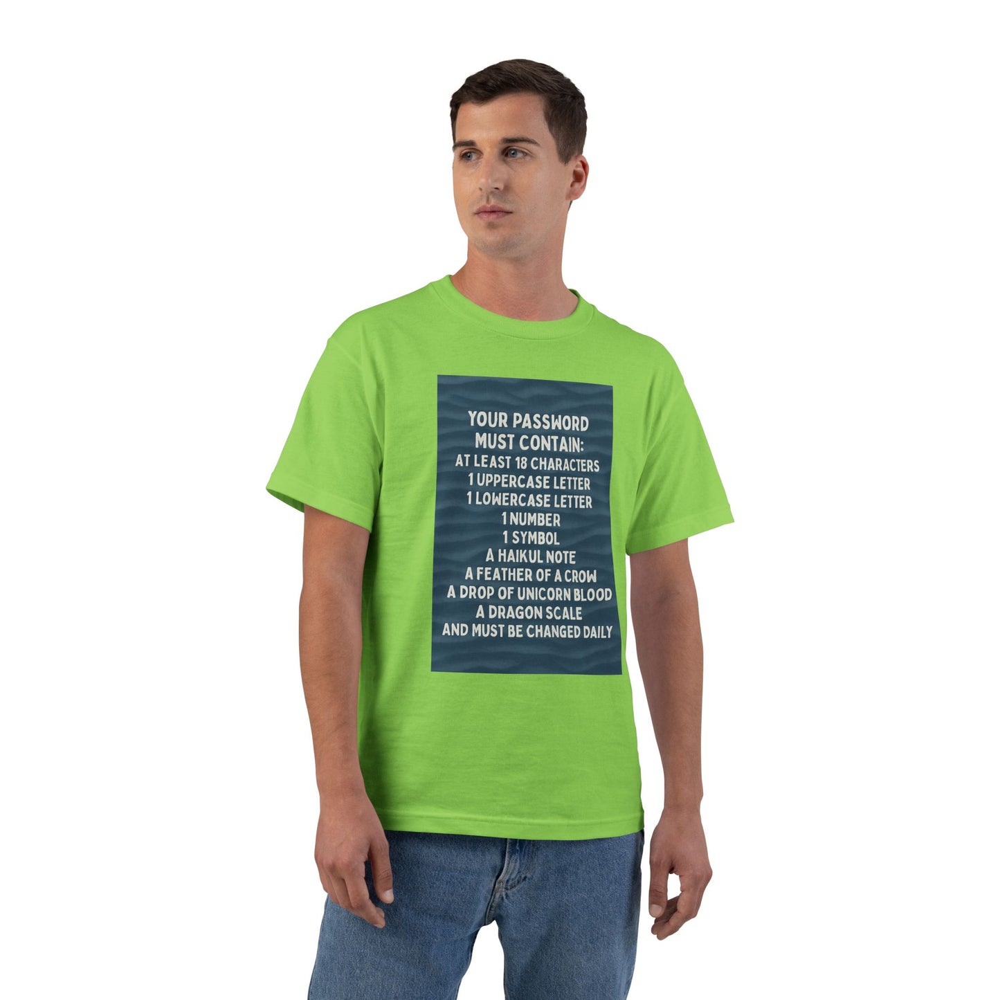 Password Men's Short-Sleeve Crewneck Tee