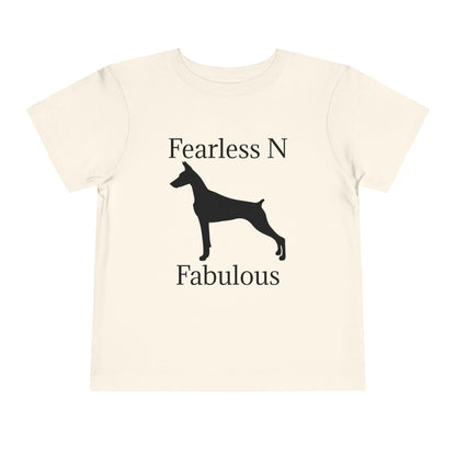 Fearless N Fabulous Toddler Unisex Short Sleeve Crewneck Tee