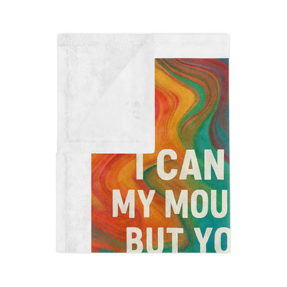 Subtitles Velveteen Microfiber Blanket