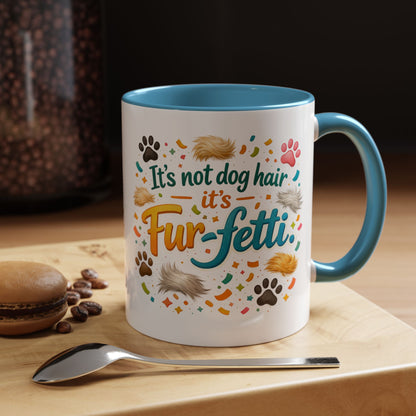 Fur-Fetti Dog 2-Tone Coffee Mug