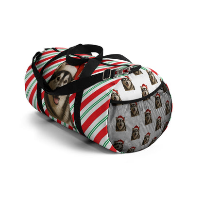 Santa Paws Malamute Duffel Bag
