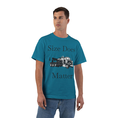 Size Does Matter Men's Short-Sleeve Crewneck Tee