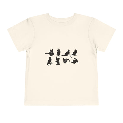 Cats Toddler Unisex Short Sleeve Crewneck Tee