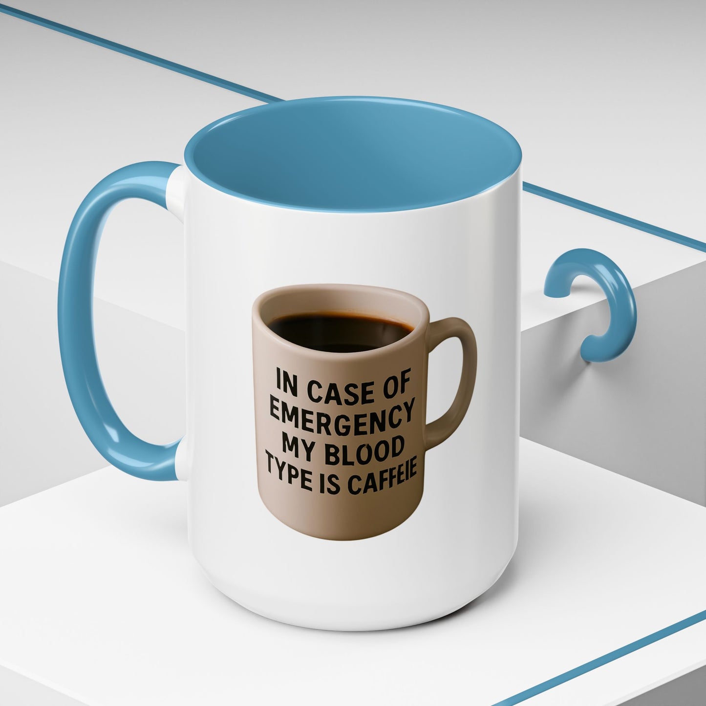 Blood Type 2-Tone Coffee Mug