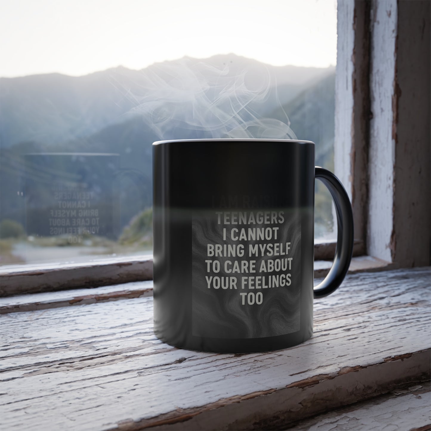 Raising Teenagers Color Changing Mug