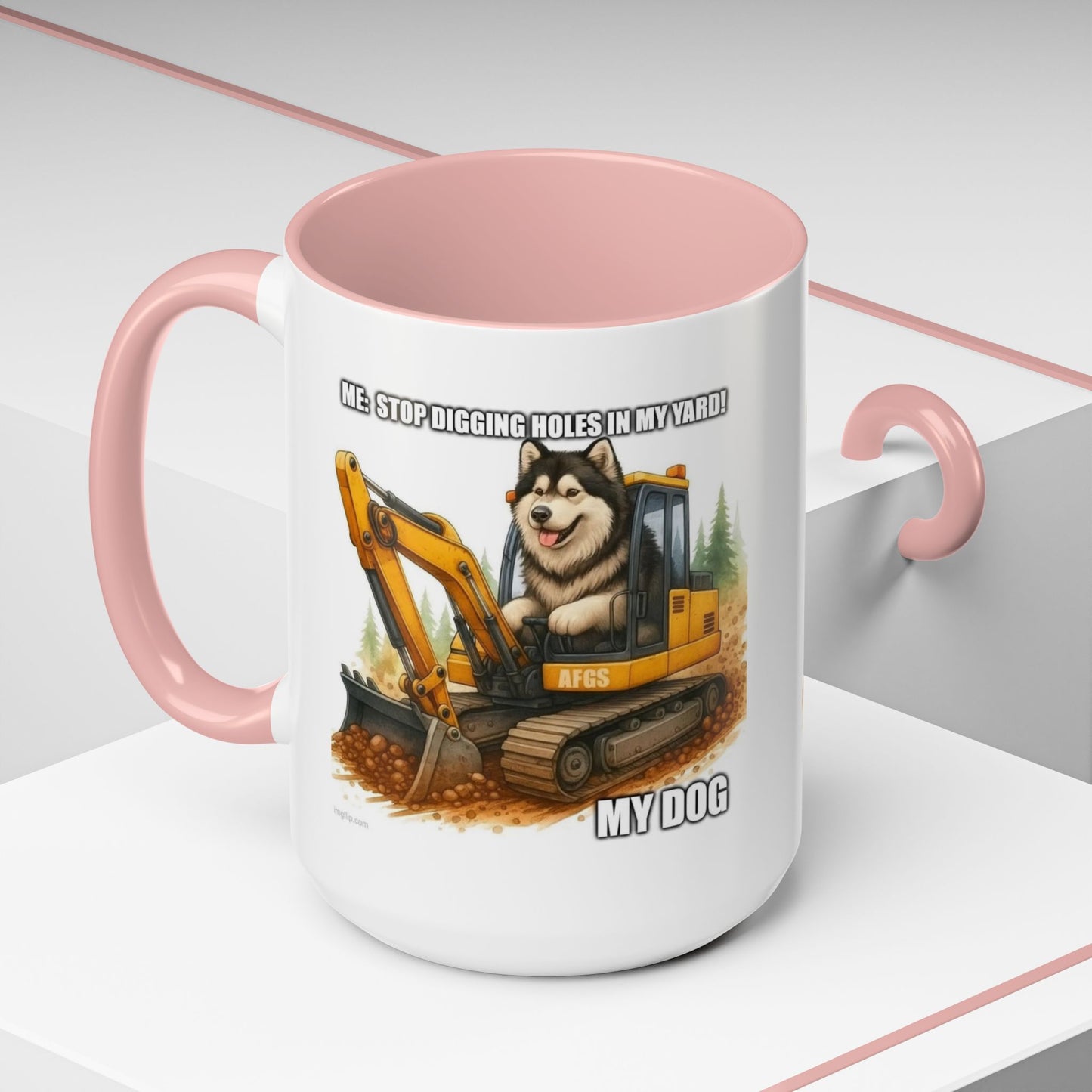 Digmaster 2000 2-Tone Coffee Mug