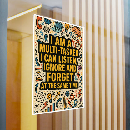 Multi-Tasker Vinyl Decal