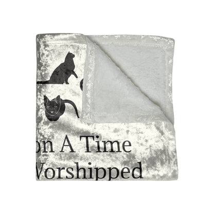 Once Upon A Time Crushed Velvet Blanket