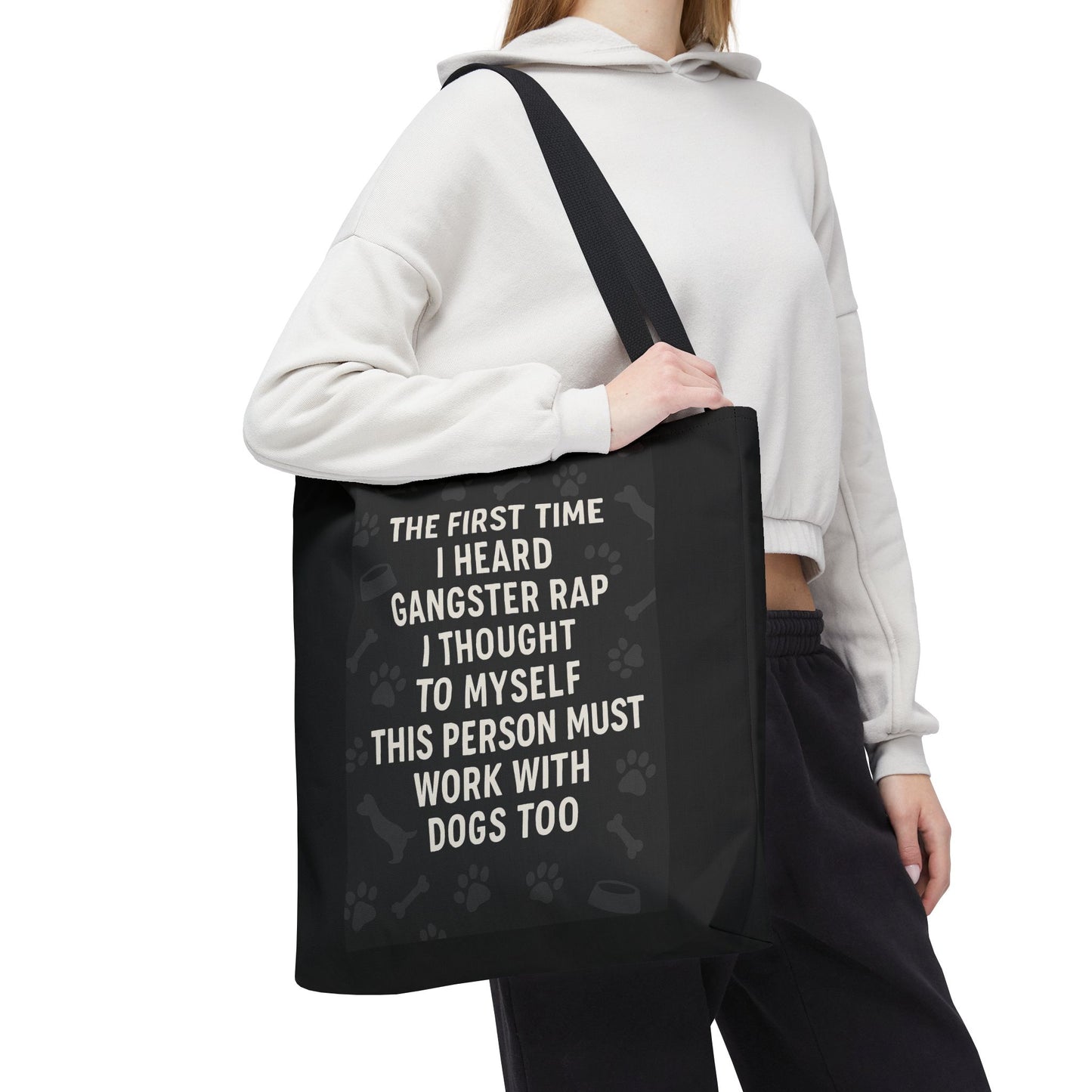 Gangster Rap Tote Bag