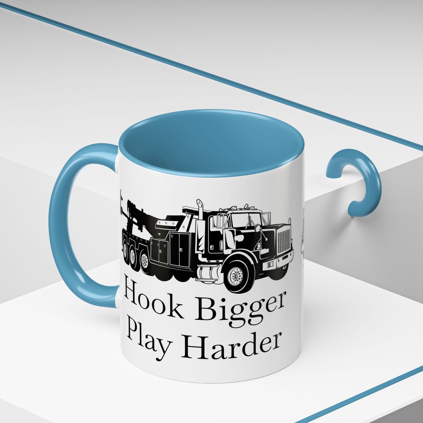 Hook Bigger 2-Tone Coffee Mug
