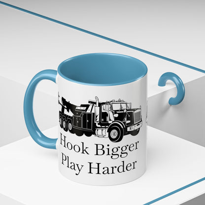 Hook Bigger 2-Tone Coffee Mug