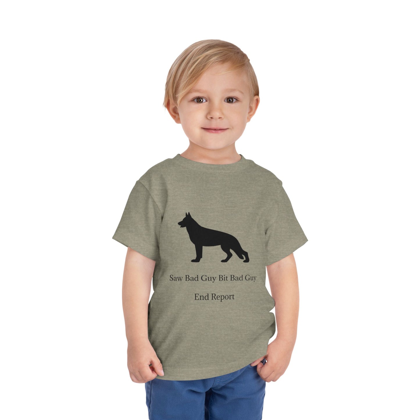 Bad Guy Toddler Unisex Short Sleeve Crewneck Tee