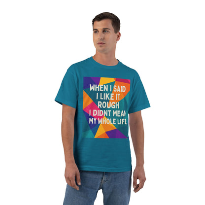 Like It Rough Men's Short-Sleeve Crewneck Tee