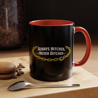 Always Hitched 2-Tone Coffee Mug