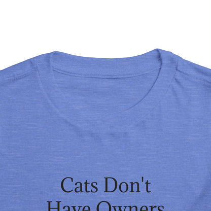 Cat Minions Toddler Unisex Short Sleeve Crewneck Tee