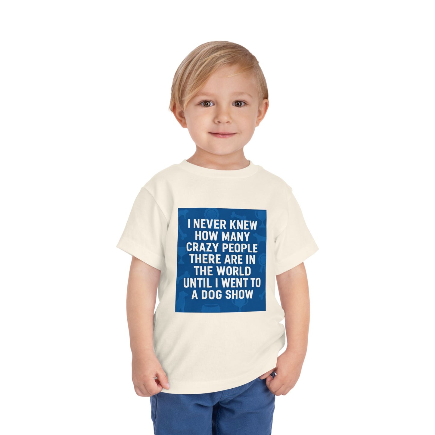 Never Knew Toddler Unisex Short Sleeve Crewneck Tee