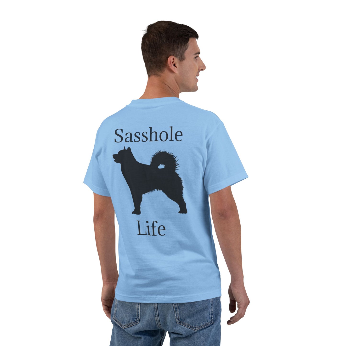 Sasshole Life Men's Short-Sleeve Crewneck Tee