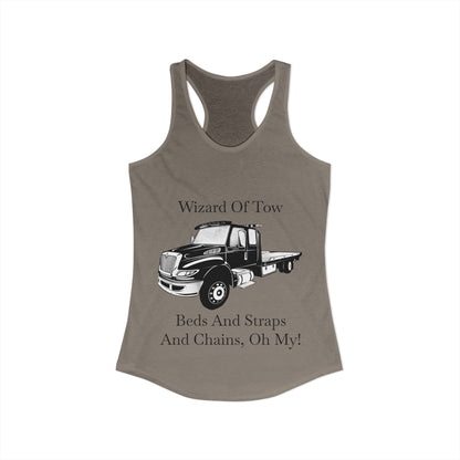 Wizard Of Tow Women's Racerback Tank