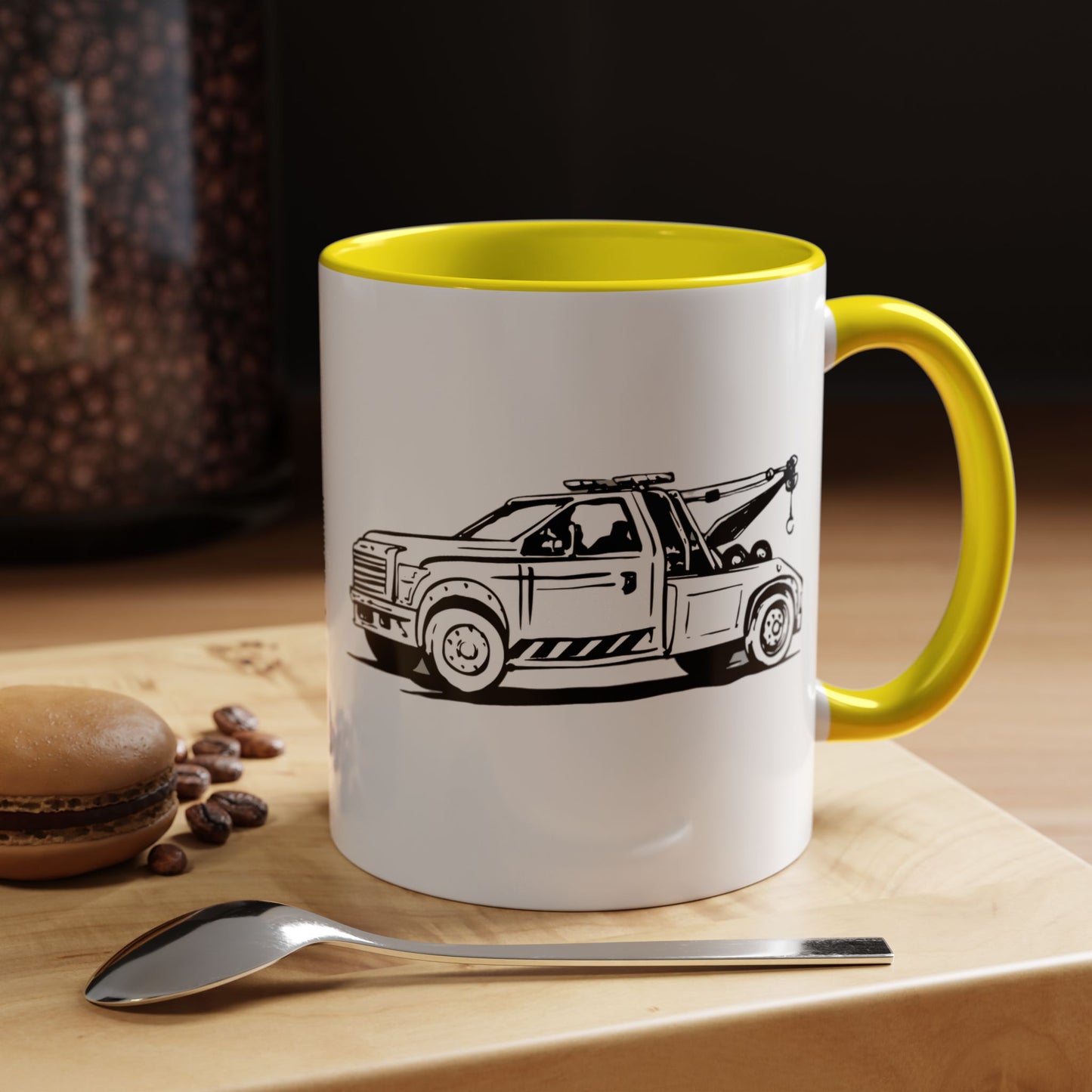 Wheel Lift Tow Truck 2-Tone Coffee Mug