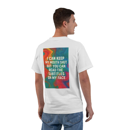 Subtitles Men's Short-Sleeve Crewneck Tee